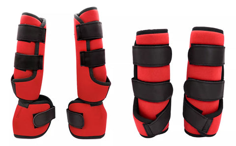 Protectores De Neopreno Para Caballo 4 Piezas - Alimentos Balancedos Mi Ranchito