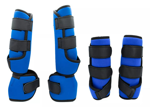 Protectores De Neopreno Para Caballo 4 Piezas - Alimentos Balancedos Mi Ranchito