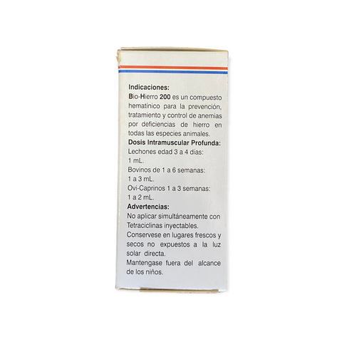 Bio-Hierro 200 - Alimentos Balancedos Mi Ranchito