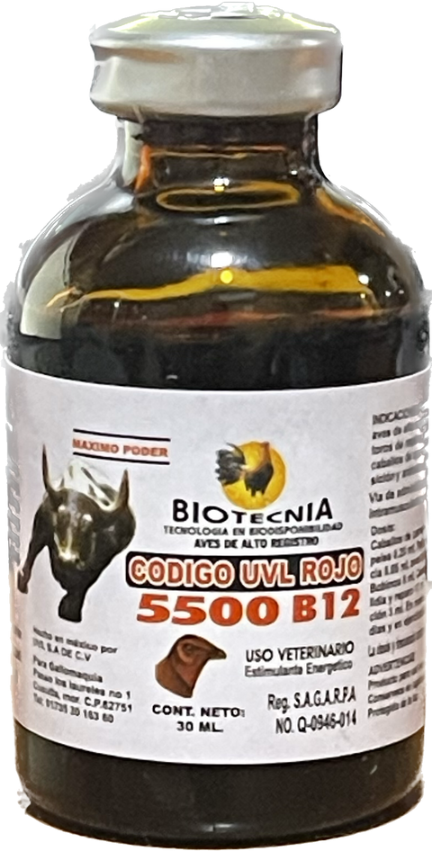 B12 5500 Código Rojo - Alimentos Balancedos Mi Ranchito