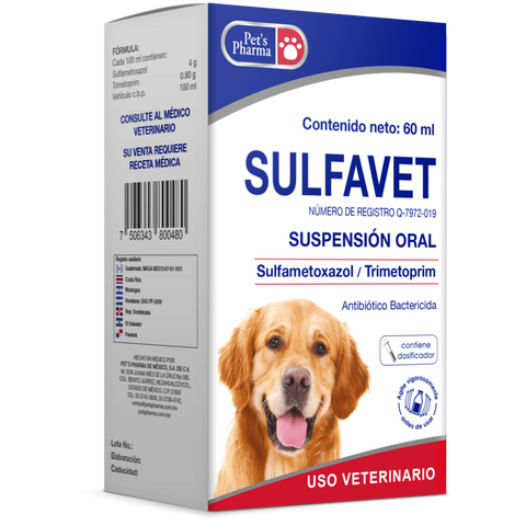 Sulfavet Suspension Oral - Alimentos Balancedos Mi Ranchito