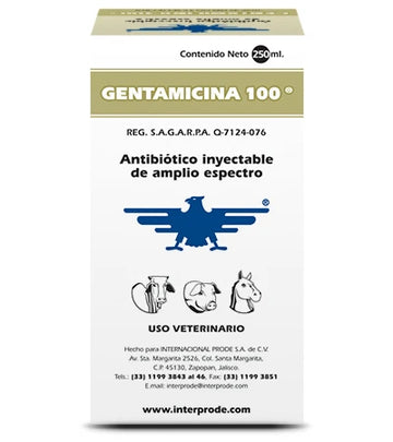 Gentamicina 100 - Alimentos Balancedos Mi Ranchito