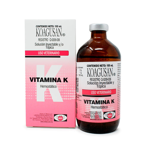 Koagusan Vitamina K - Alimentos Balancedos Mi Ranchito