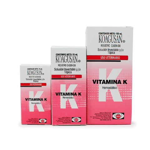 Koagusan Vitamina K - Alimentos Balancedos Mi Ranchito